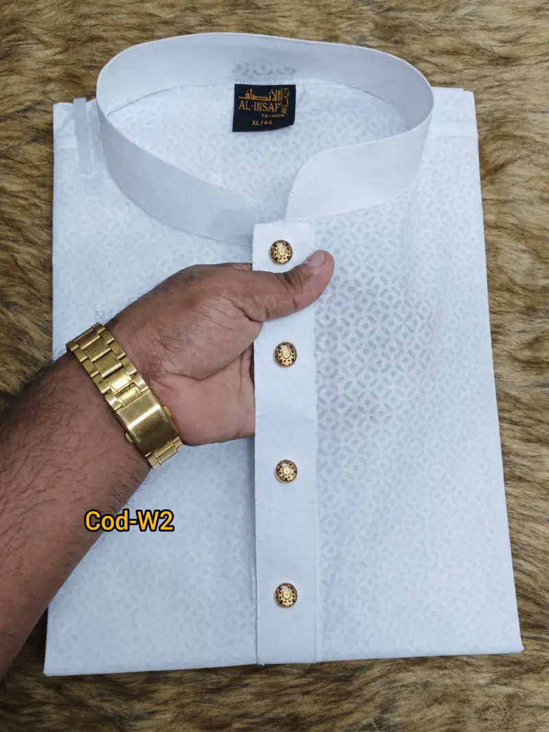100% Premium Soft Cotton (W2)