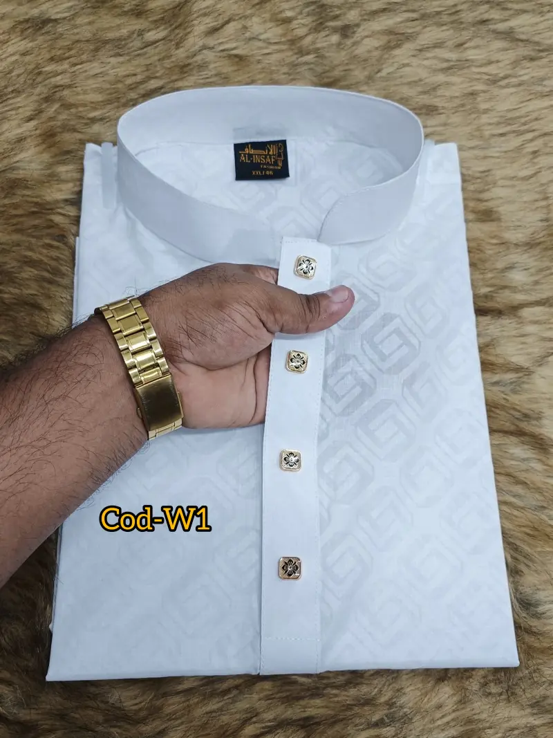 100% Premium Soft Cotton (W1)